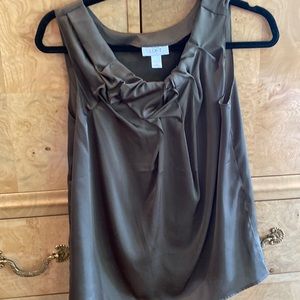 Ann Taylor loft deep green blouse.